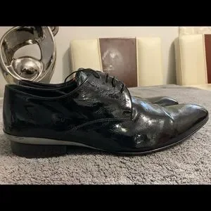 Louis Vuitton | Shoes | Louis Vuitton Monogram Vernis Tuxedo  display picture 3